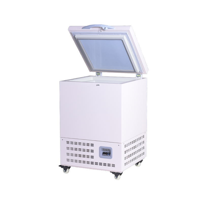 Petite séparation industrielle d'écran d'affichage à cristaux liquides du congélateur 58L froid profond