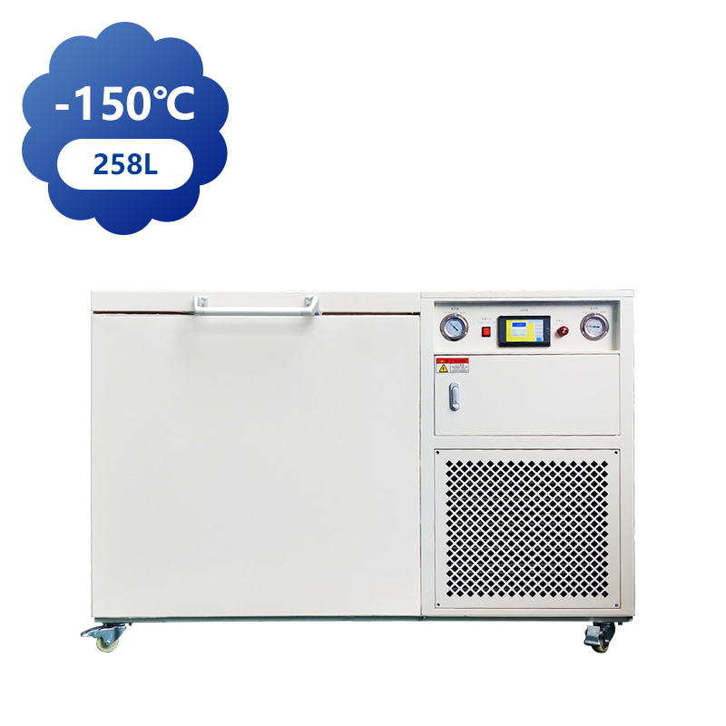 258L Congélateur à ultra-basse température Système de congélation cryogénique -150°C industriel &médical