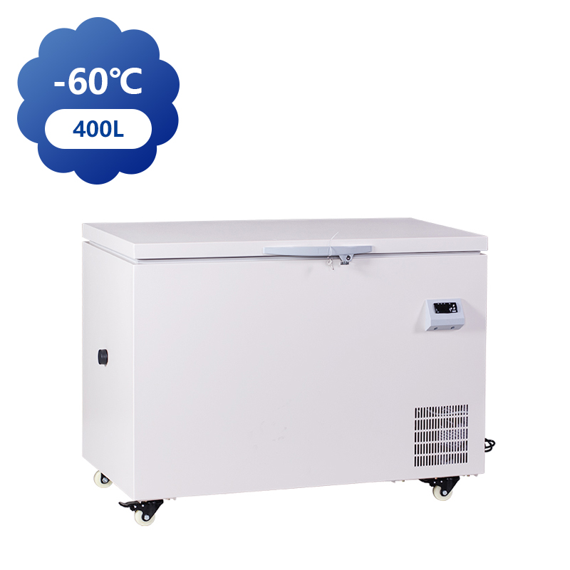 Congélateur coffre à très basse température 400L -60°C pour équipement de laboratoire