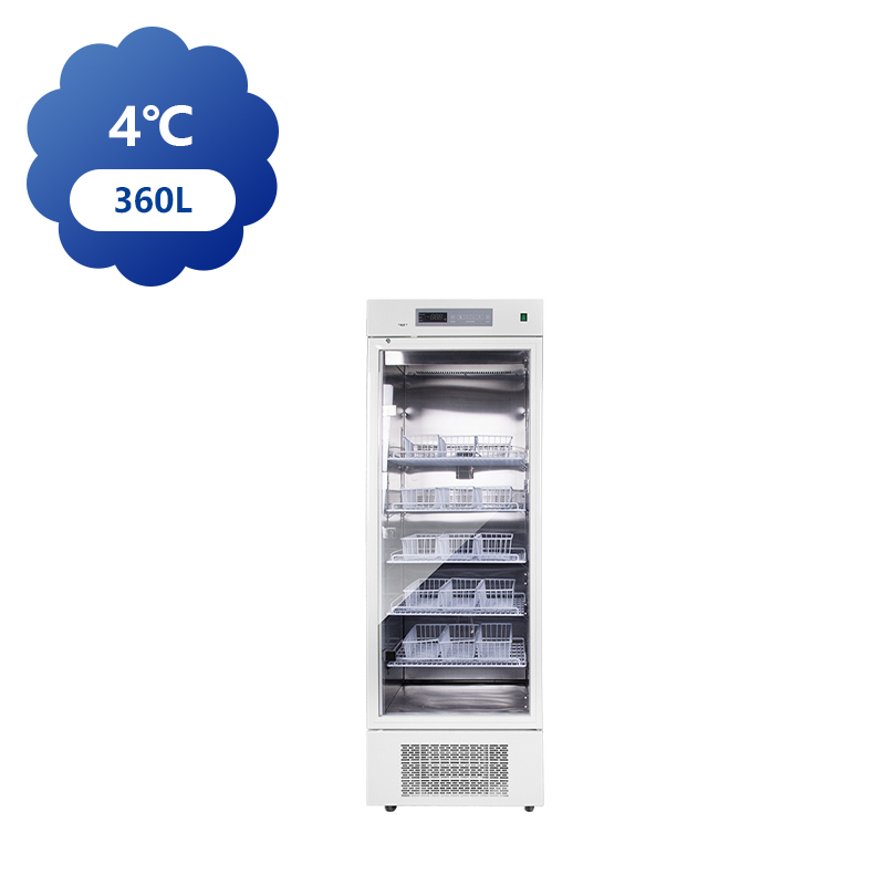 4 ° C Réfrigérateurs médicaux pour stockage de sang 360L 