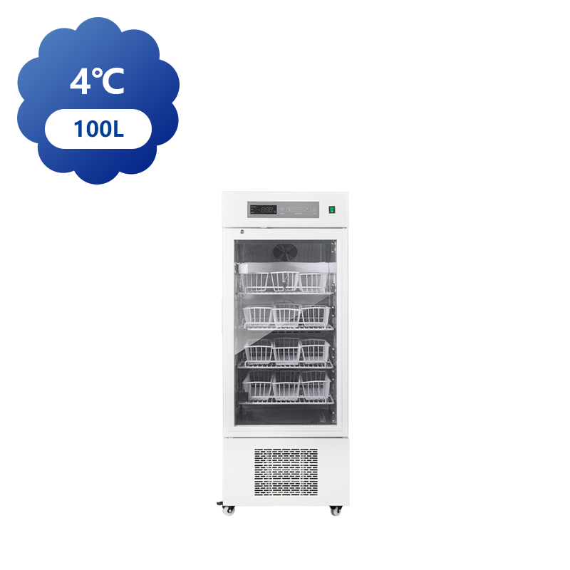 Mini 100l 4 ° C Banque de sang pour les hôpitaux