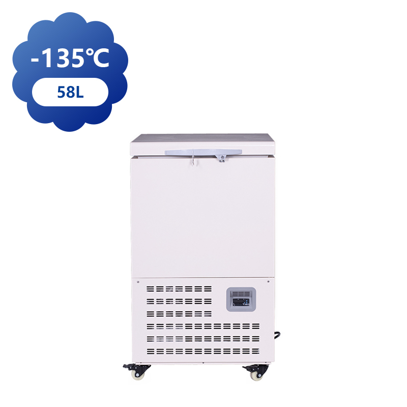 'Petit congélateur froid profond 58L séparation d’écran LCD industriel